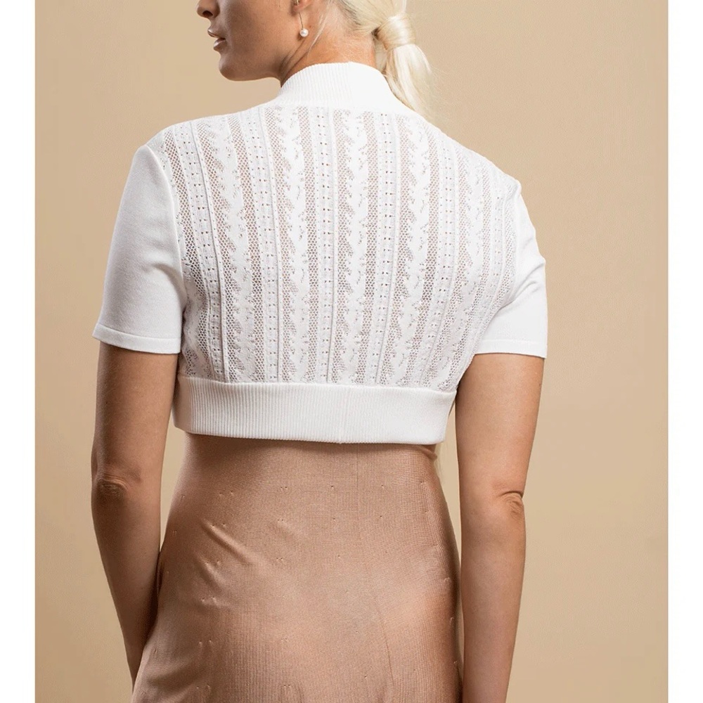 ALAÏA White Bolero